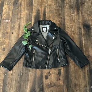 Gap Faux Leather Moto Jacket